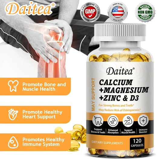 Calcium, Magnesium, Zinc & Vitamin D3 Capsules