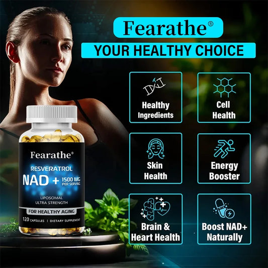 NAD+ & Resveratrol Capsules – product image 2