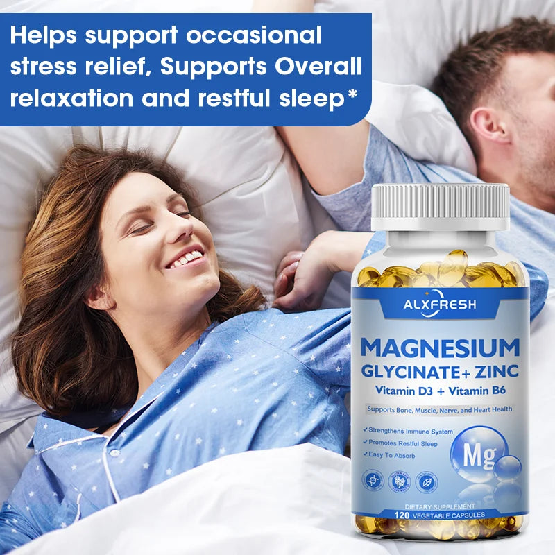 Magnesium Glycinate Complex with Zinc, D3 & B6