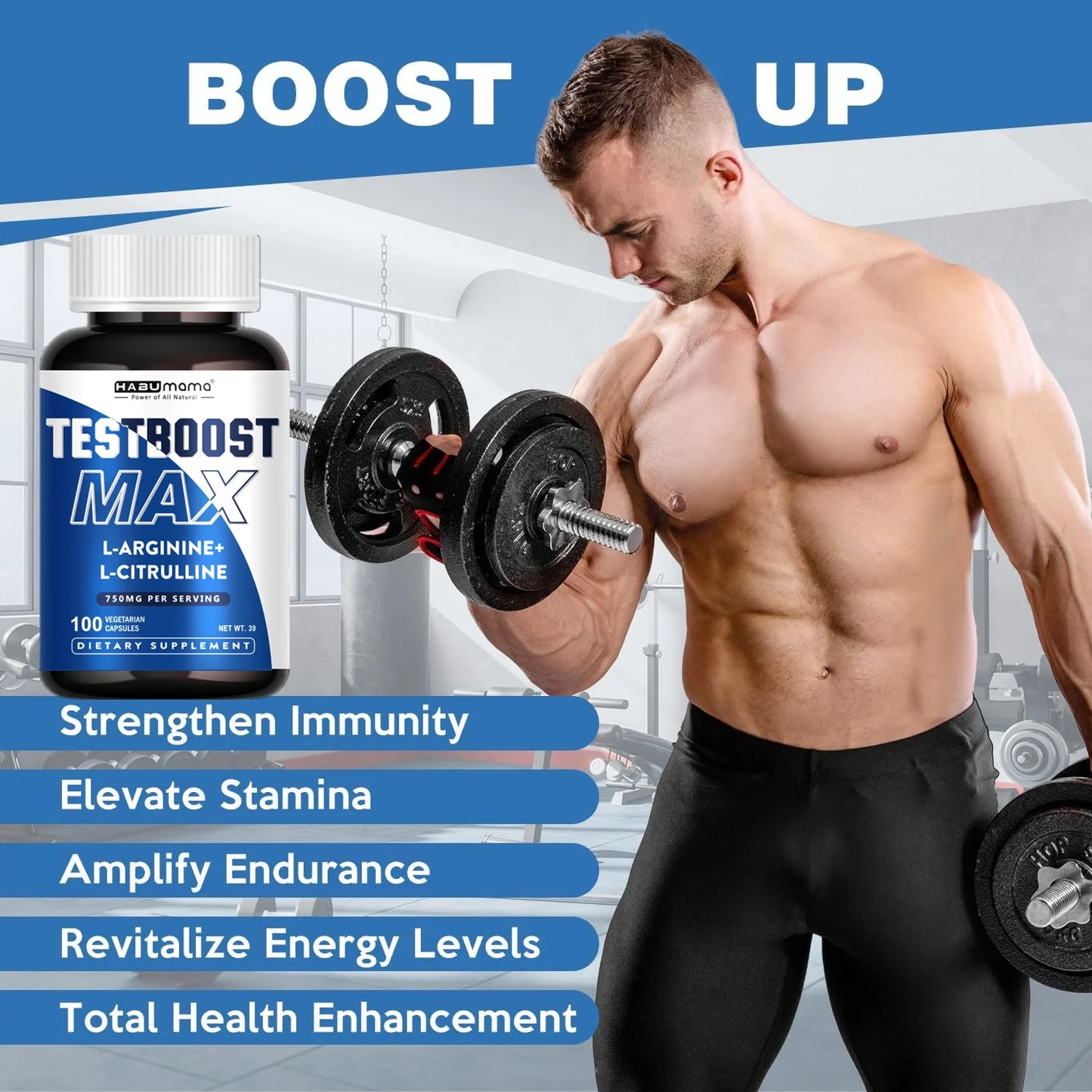 L-Arginine & L-Citrulline Men’s Wellness Tablets