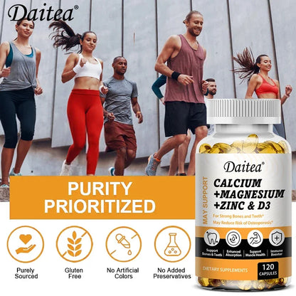 bb’s essentials 120 count-1bottle bb's essentials Mineral & Vitamin Supplements Calcium, Magnesium, Zinc & Vitamin D3 Capsules