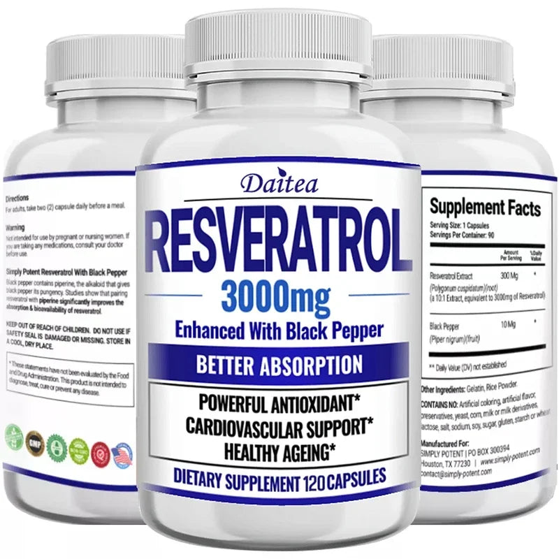 Trans-Resveratrol Complex Capsules