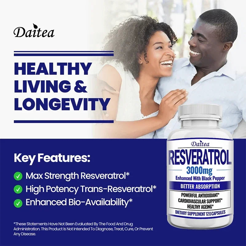 Trans-Resveratrol Complex Capsules