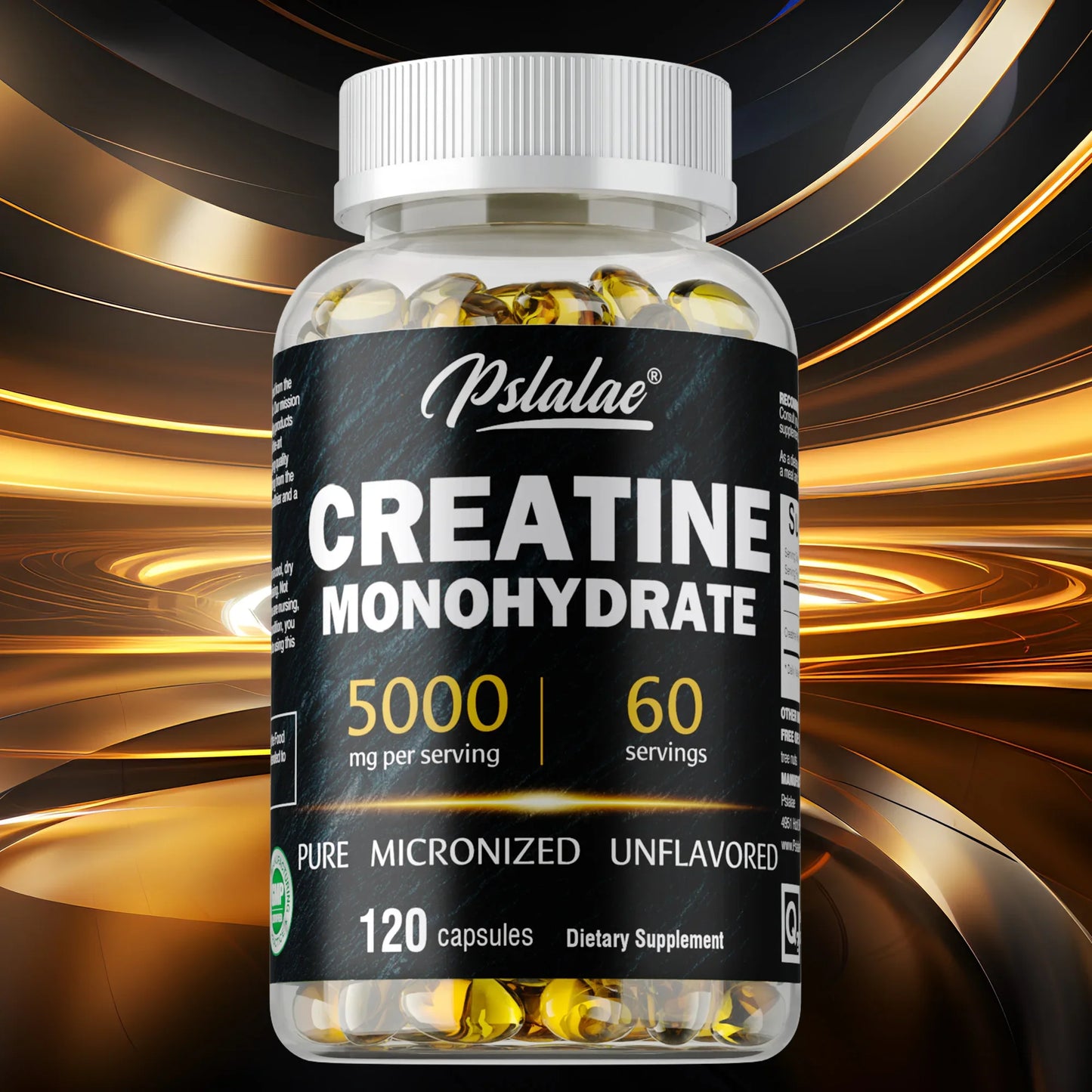 Creatine Monohydrate Capsules – Daily Training Format