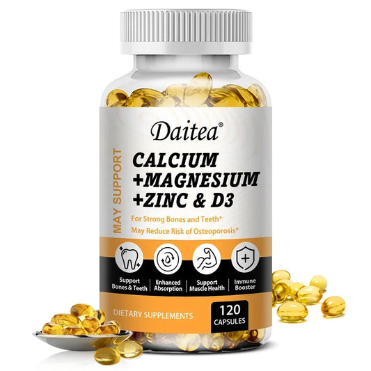 Calcium, Magnesium, Zinc & Vitamin D3 Capsules