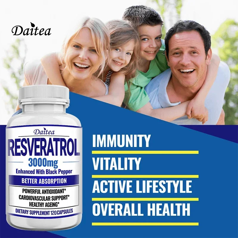 Trans-Resveratrol Complex Capsules