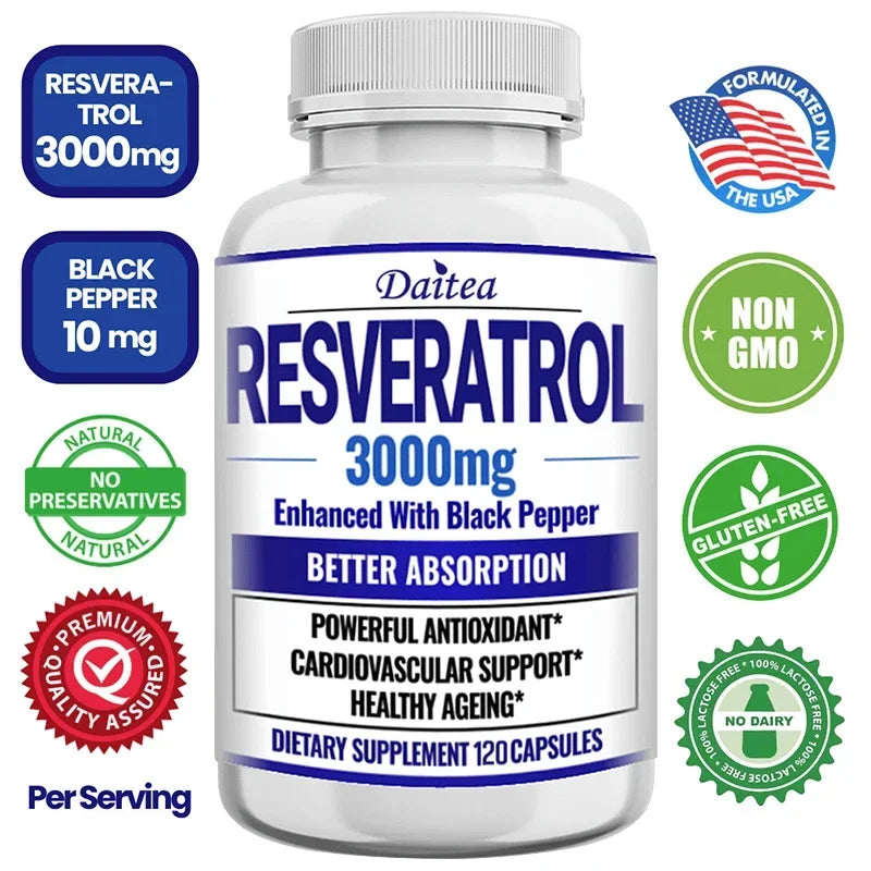 Trans-Resveratrol Complex Capsules