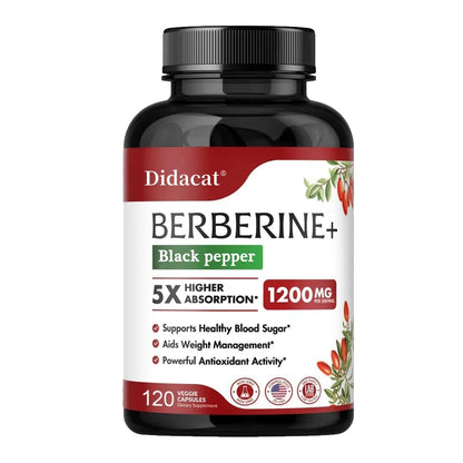 bb’s essentials 30 count-1 bottle bb's essentials Berberine Supplements Berberine HCl Capsules