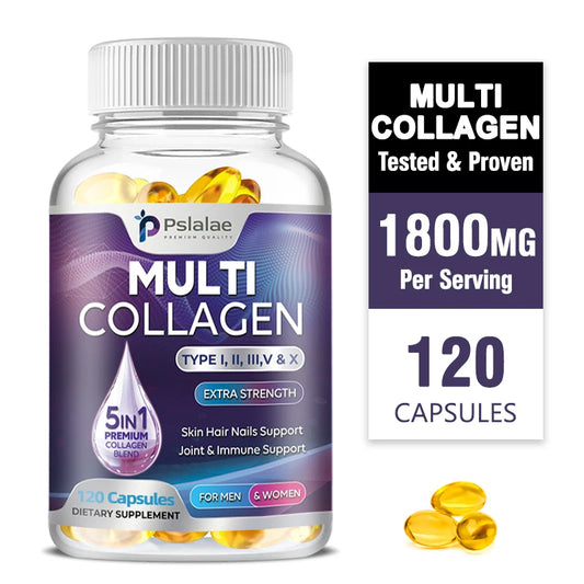 Multi Collagen Complex Capsules – Types I, II, III, V & X