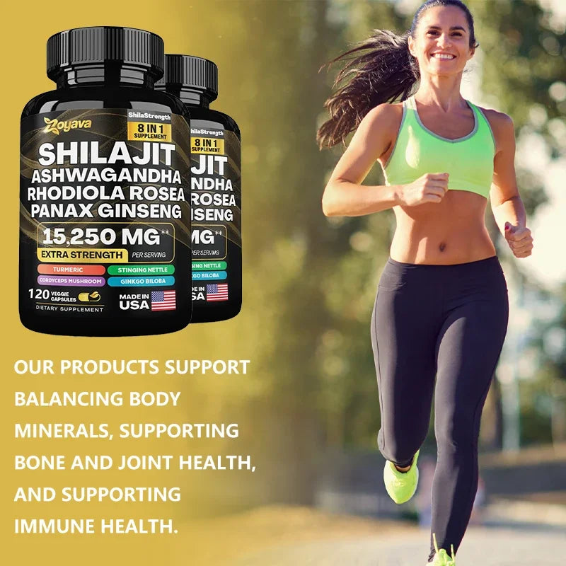 Shilajit 8-in-1 Botanical Complex Capsules