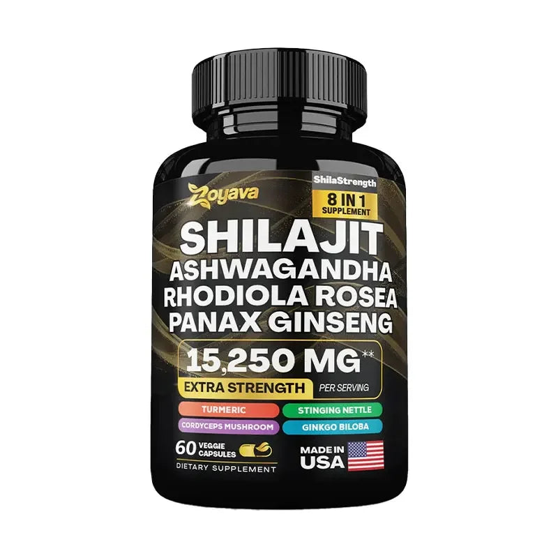 Shilajit 8-in-1 Botanical Complex Capsules