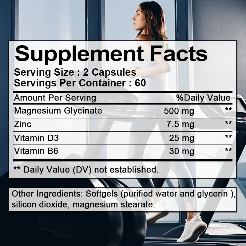 Magnesium, Zinc & Vitamin D3 Capsules
