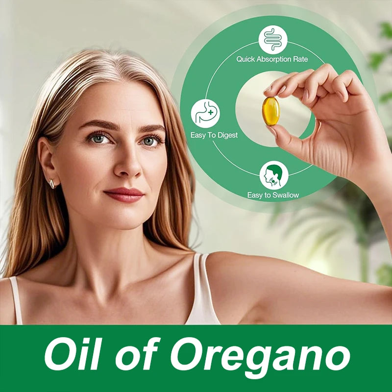 Oregano Oil & Black Seed Oil Softgels
