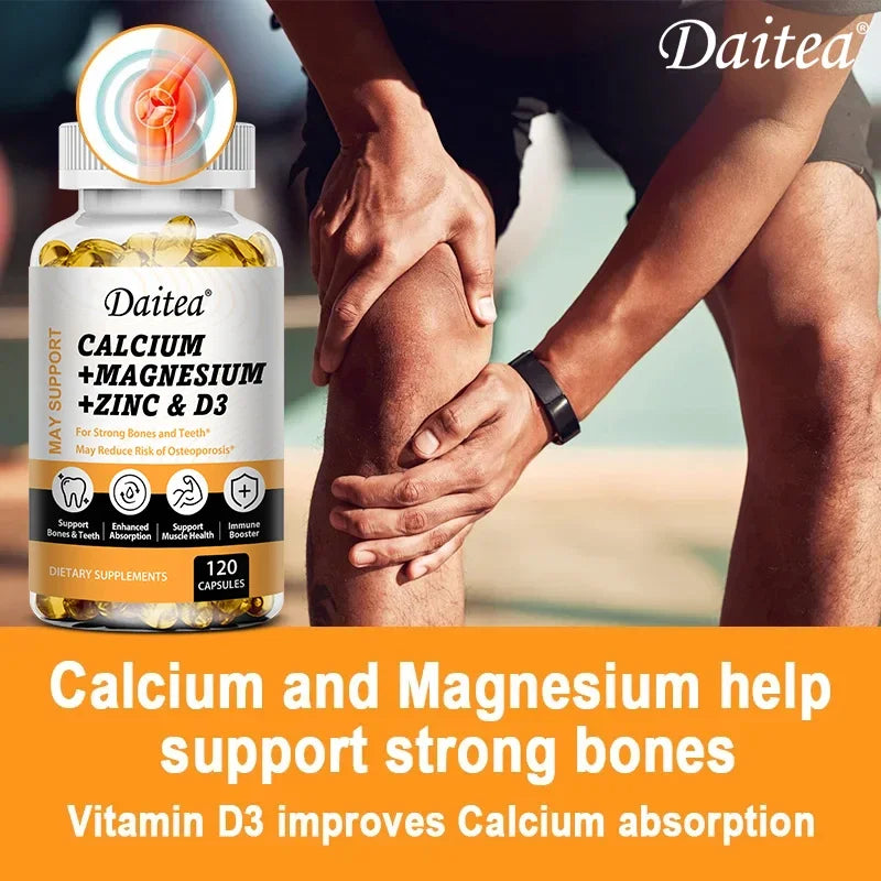 Calcium, Magnesium, Zinc & Vitamin D3 Capsules
