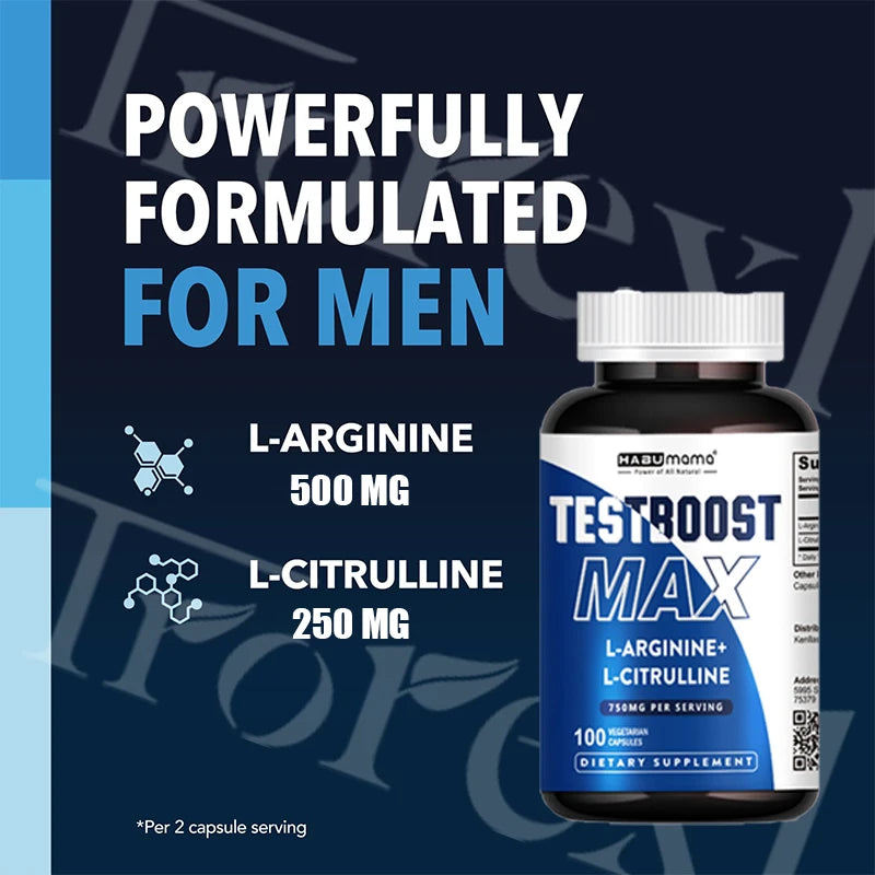 L-Arginine & L-Citrulline Men’s Wellness Tablets