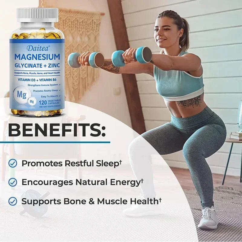Magnesium, Zinc & Vitamin D3 Capsules