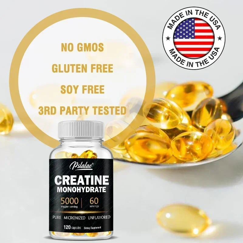 Creatine Monohydrate Capsules – Daily Training Format
