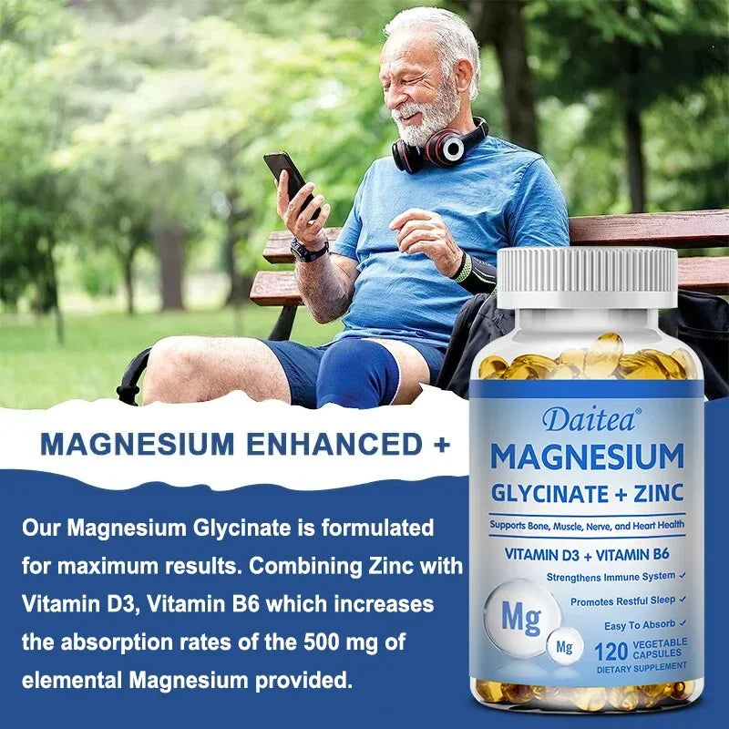 Magnesium, Zinc & Vitamin D3 Capsules