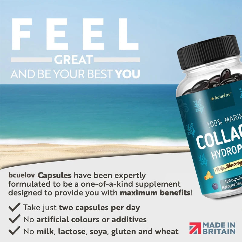 Marine Collagen Complex with Hyaluronic Acid & Biotin