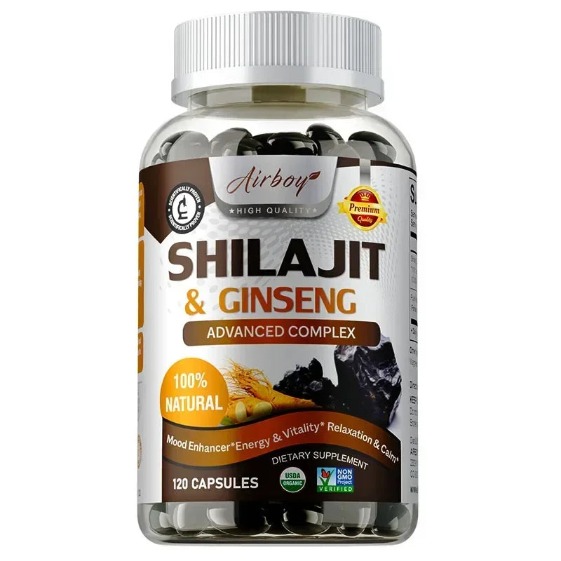 Shilajit & Korean Red Ginseng Capsules