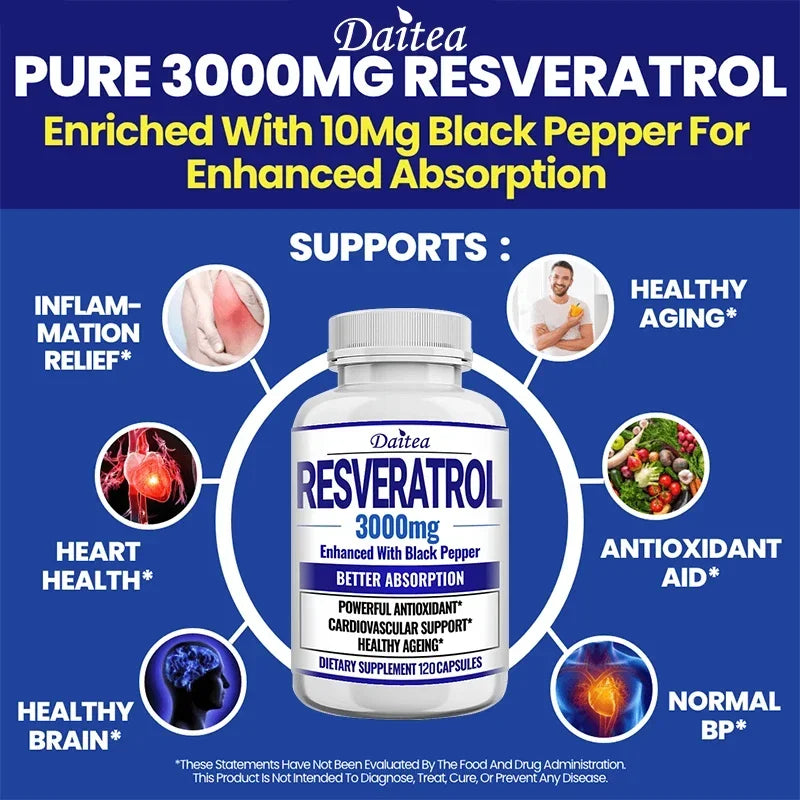 Trans-Resveratrol Complex Capsules