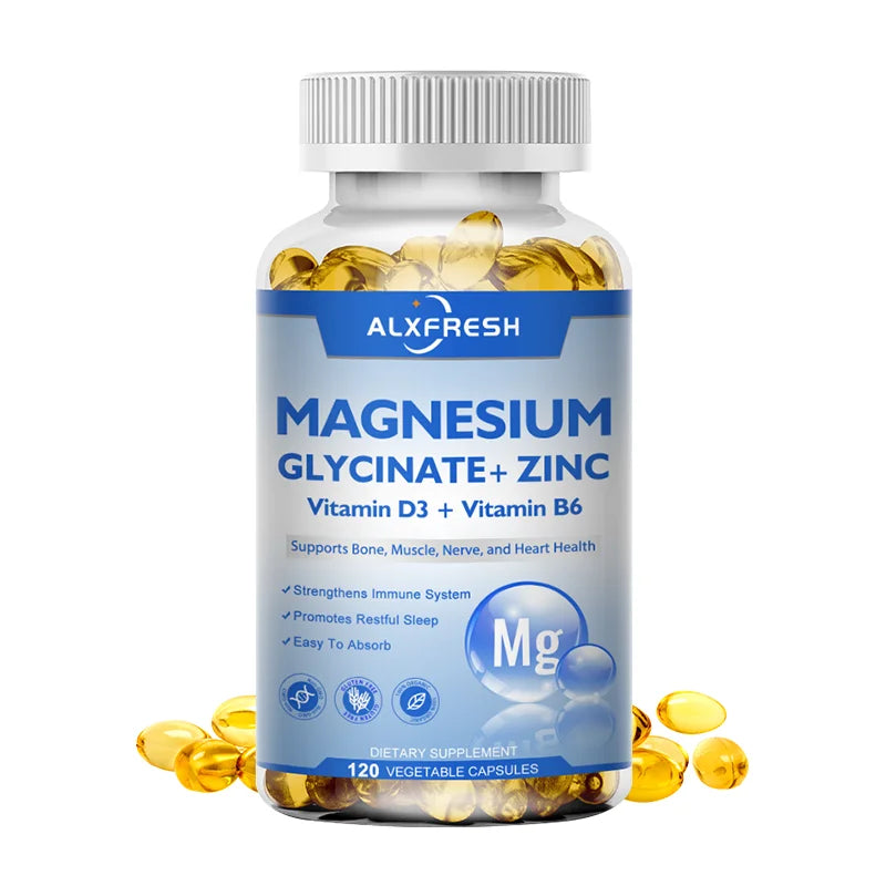 Magnesium Glycinate Complex with Zinc, D3 & B6