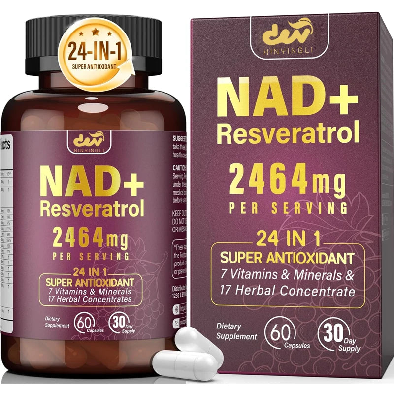 Liposomal NAD+ Complex Capsules