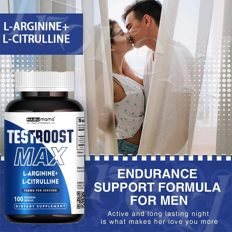 L-Arginine & L-Citrulline Men’s Wellness Tablets