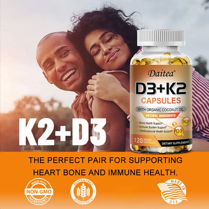 bb’s essentials 60 count-3 bottle bb's essentials Vitamins Vitamin D3 + K2 MK-7 Capsules