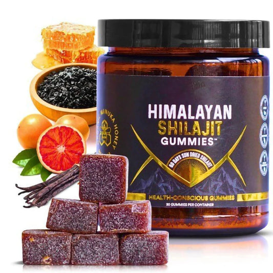 Shilajit Gummies with Sea Moss & Ashwagandha
