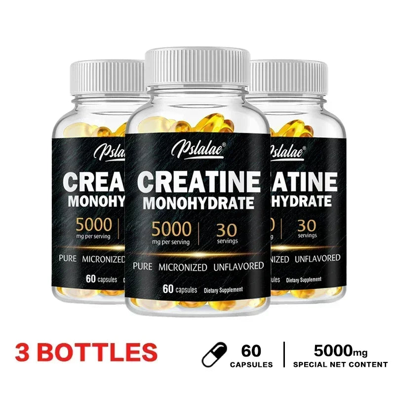 Creatine Monohydrate Capsules – Daily Training Format