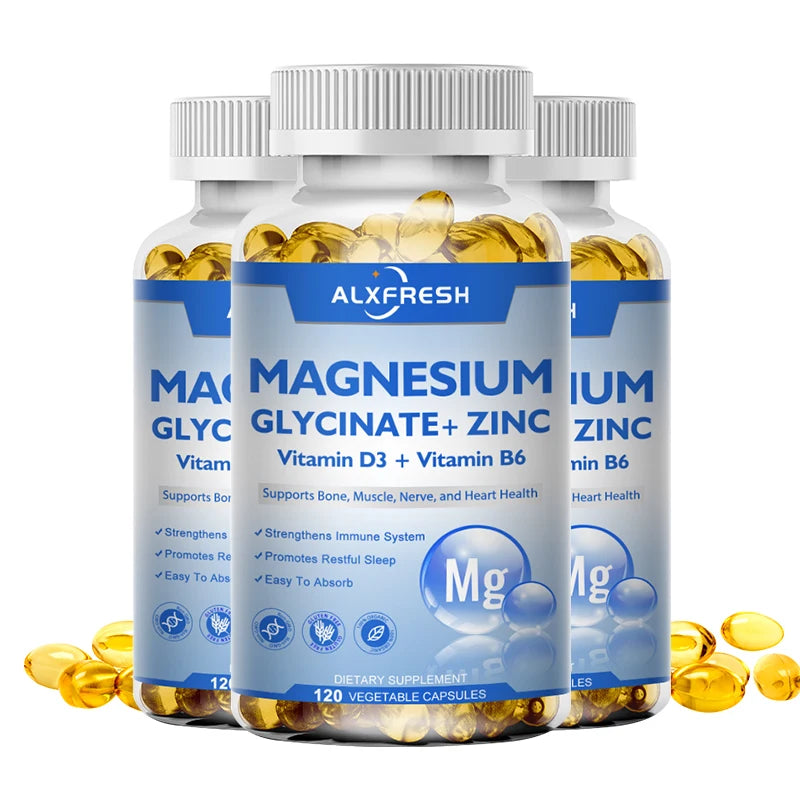 Magnesium Glycinate Complex with Zinc, D3 & B6