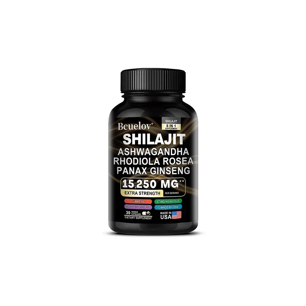 Shilajit 8-in-1 Botanical Blend Capsules