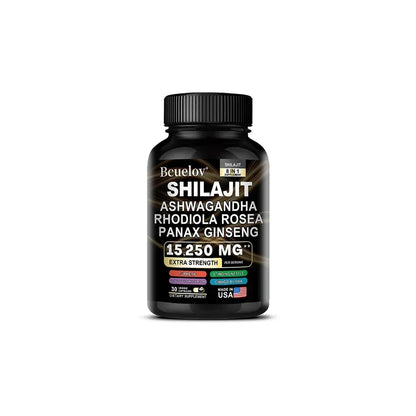 bb’s essentials 30 count-1 bottle bb's essentials Shilajit Supplements Shilajit 8-in-1 Botanical Blend Capsules