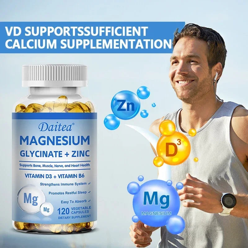 Magnesium, Zinc & Vitamin D3 Capsules