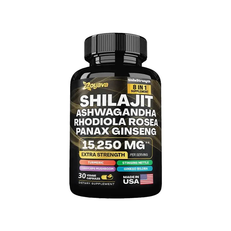 Shilajit 8-in-1 Botanical Complex Capsules