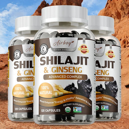 Shilajit & Korean Red Ginseng Capsules