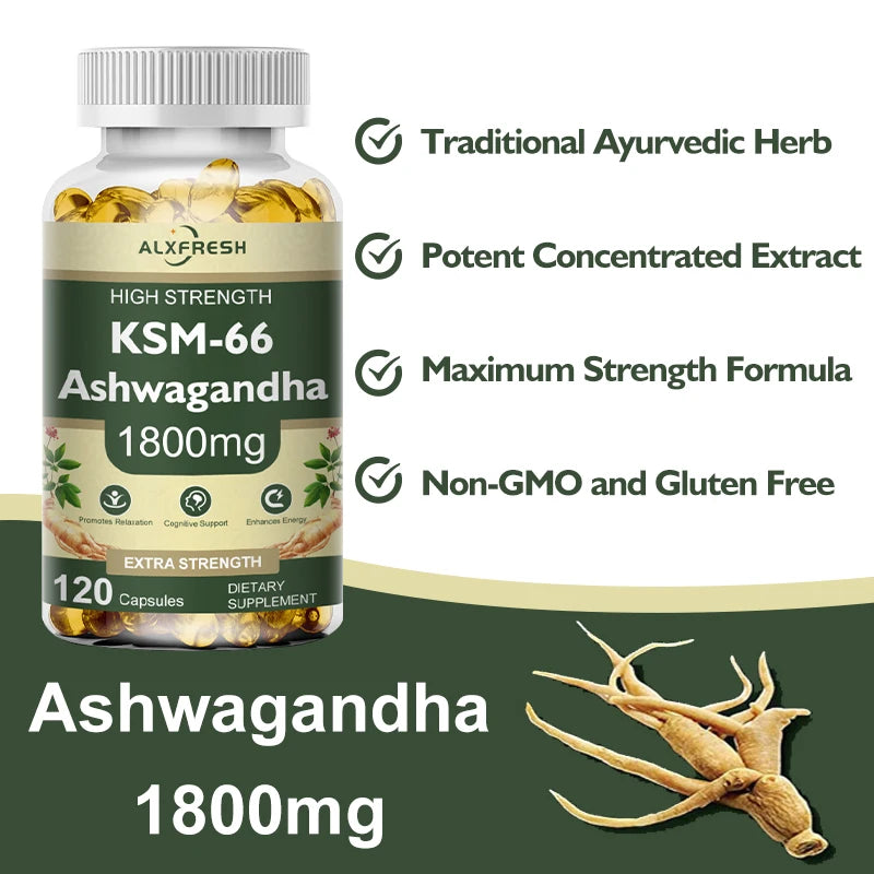 Ashwagandha Root Extract Capsules
