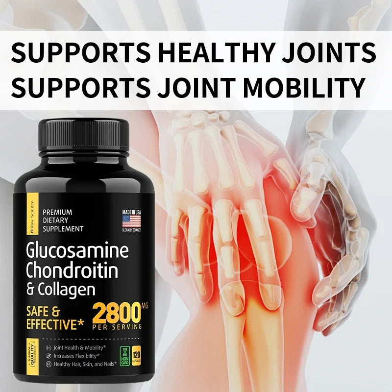 Glucosamine, Chondroitin & MSM Capsules