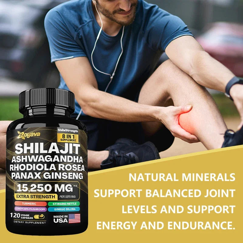 Shilajit 8-in-1 Botanical Complex Capsules