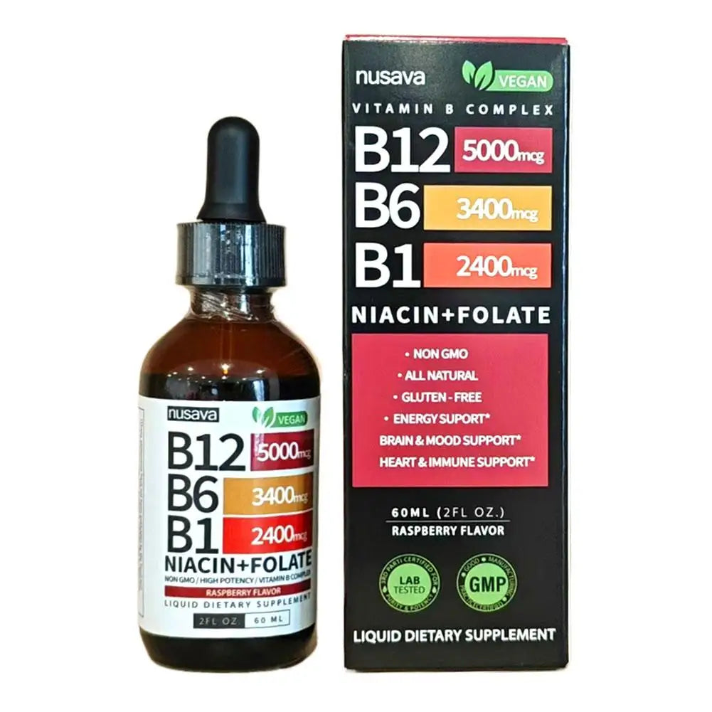 Vitamin B-Complex Liquid Drops – B1, B6 & B12