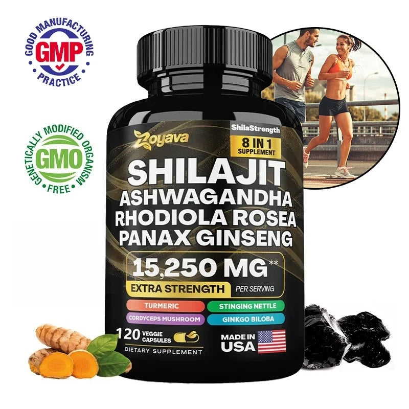 Shilajit 8-in-1 Botanical Complex Capsules