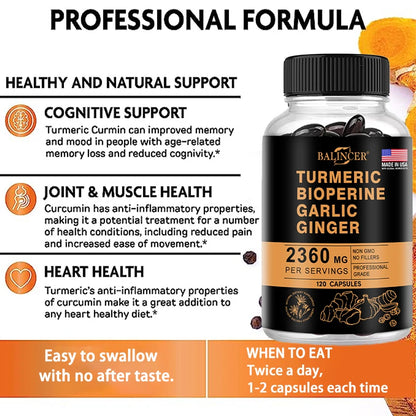 bb’s essentials 30 count-1 bottle bb's essentials Herbal Supplements Turmeric, Ginger, Garlic & Black Pepper Capsules