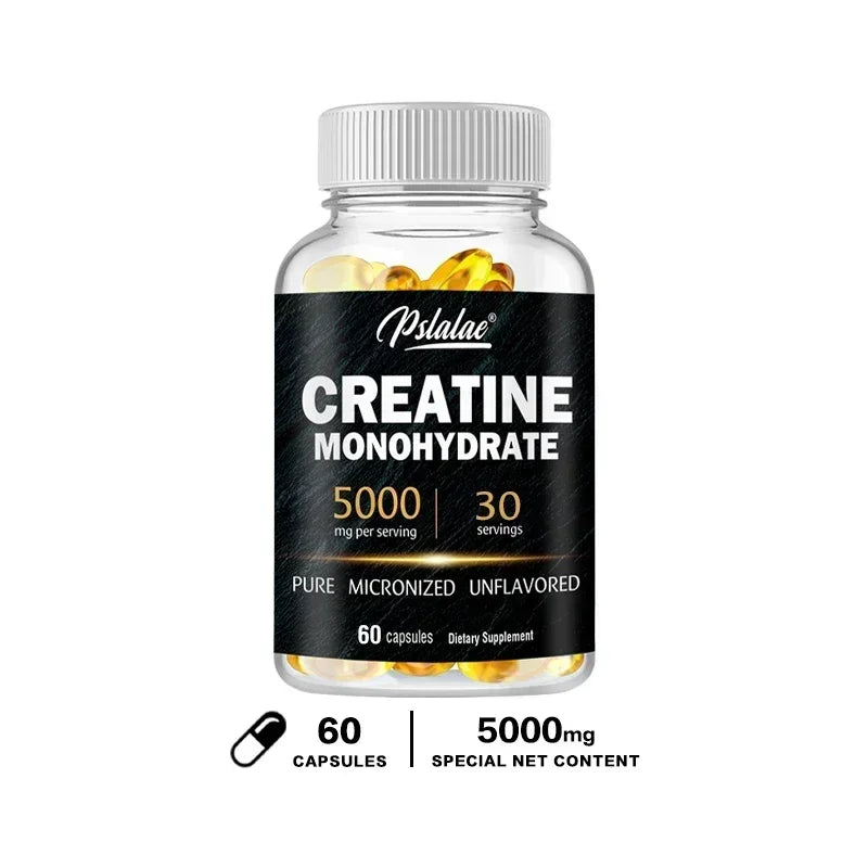 Creatine Monohydrate Capsules – Daily Training Format