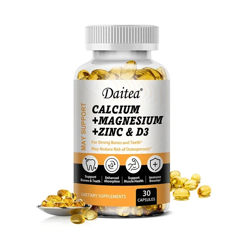 Calcium, Magnesium, Zinc & Vitamin D3 Capsules