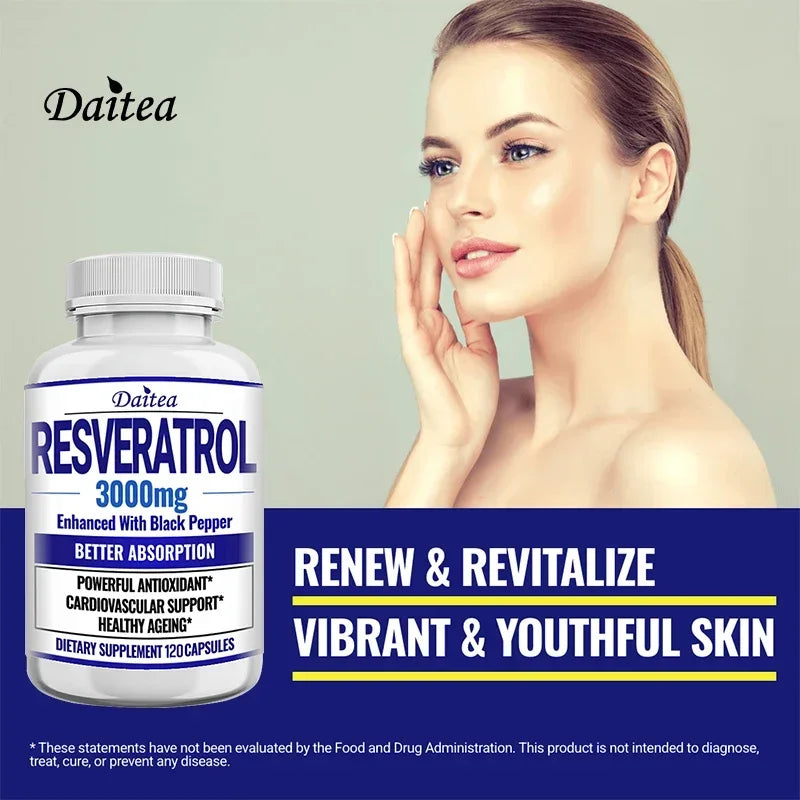 Trans-Resveratrol Complex Capsules