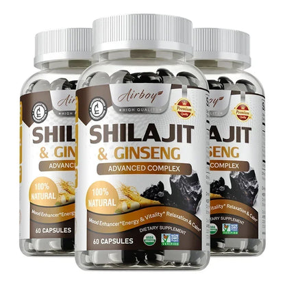 Shilajit & Korean Red Ginseng Capsules