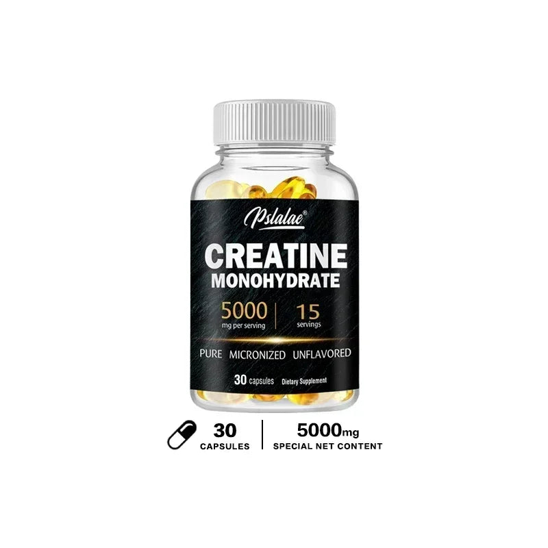 Creatine Monohydrate Capsules – Daily Training Format