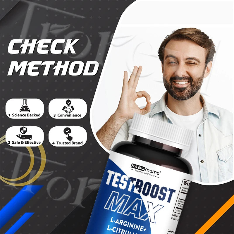 L-Arginine & L-Citrulline Men’s Wellness Tablets
