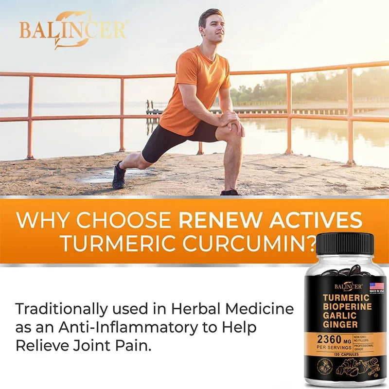 Turmeric, Ginger, Garlic & Black Pepper Capsules